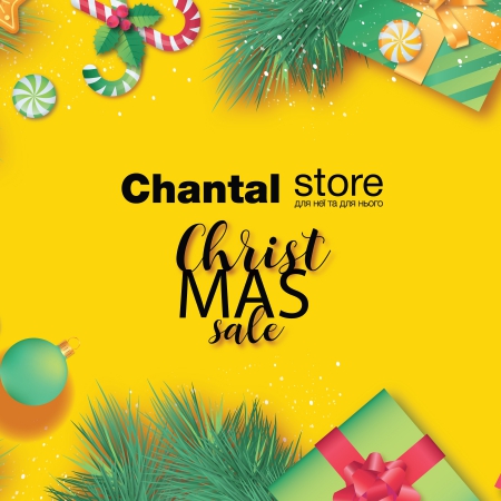 CHRISTMAS SALE В CHANTAL STORE!