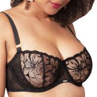 Бюстгальтер балконет