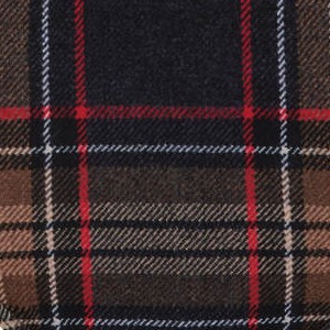 brown & red plaid